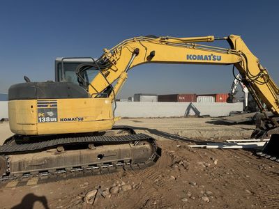 Komatsu PC138US Excavator - Compact, Powerful & Reliable Heavy Equipment