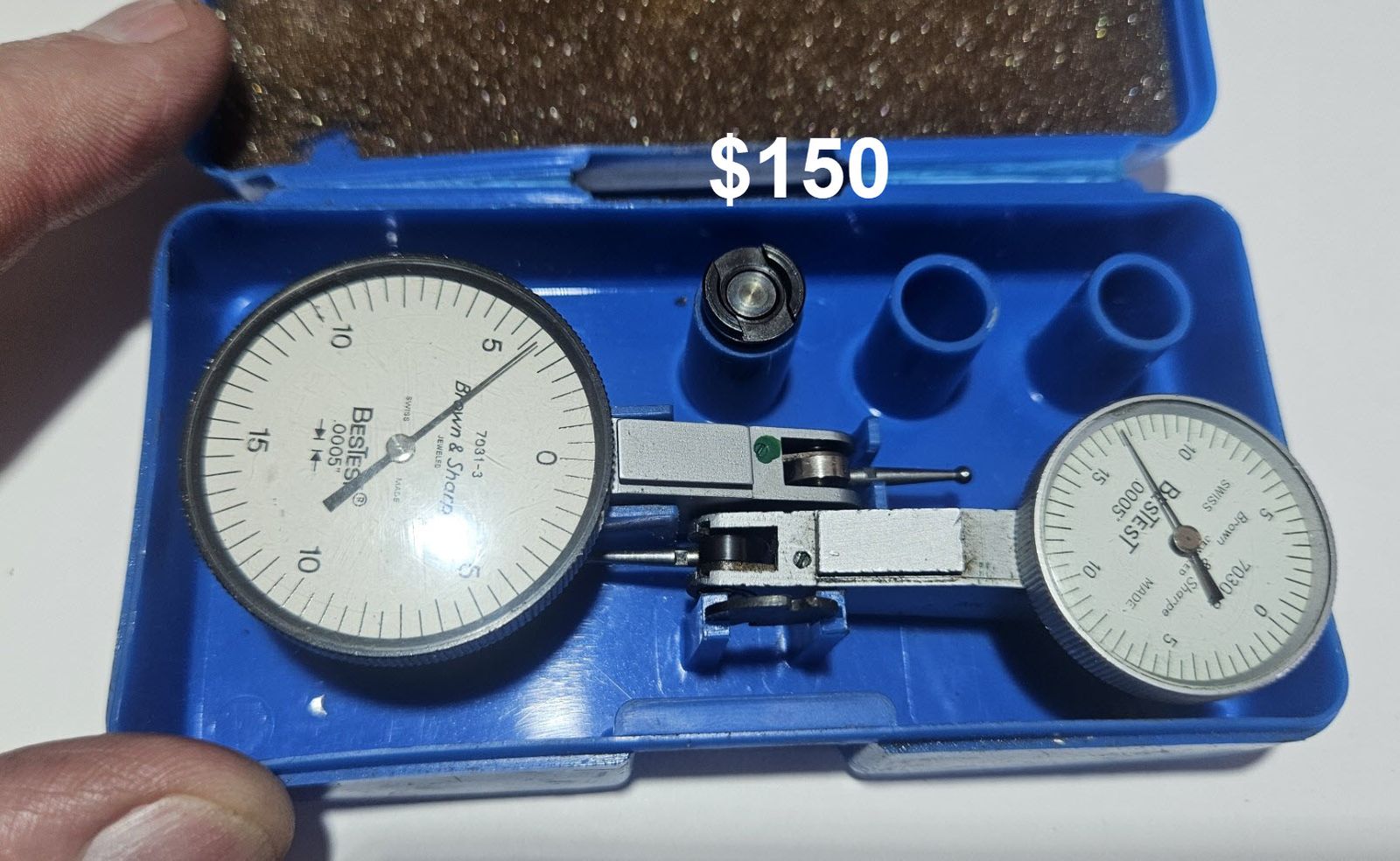 Brown & Sharp Best Test dial indicators