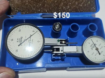 Brown & Sharp Best Test dial indicators