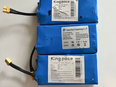 25.2V Lithium‑Ion Battery Packs – Hoverboard / Robotics – Tested