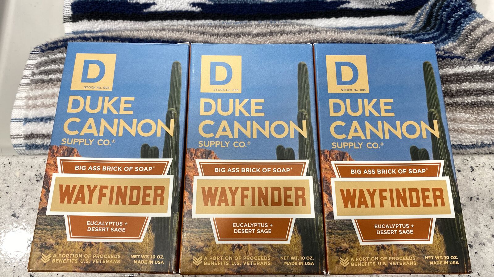 Duke Cannon Bar Soap x 3