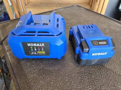 Kobalt 24v max battery and charger