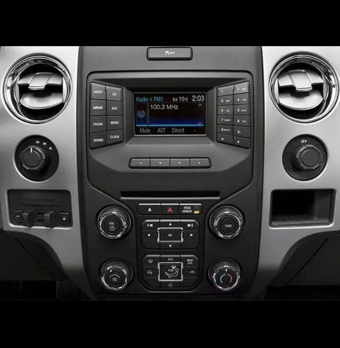 2013 forf f150 radio Ac Heater climate control