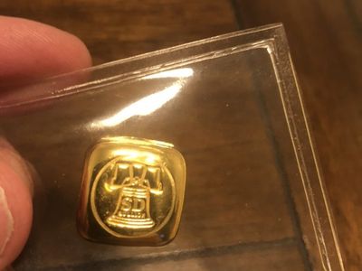 SD Bullion 1 Oz Poured Gold Bar