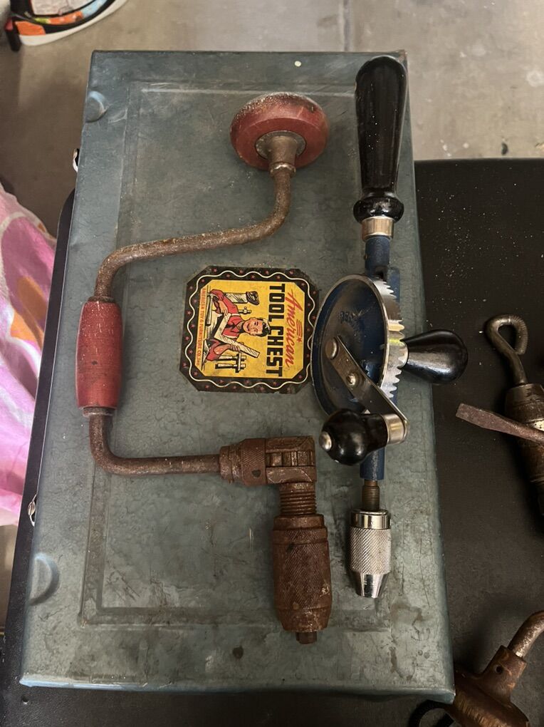 Antique Hand Drills $20 a Piece.