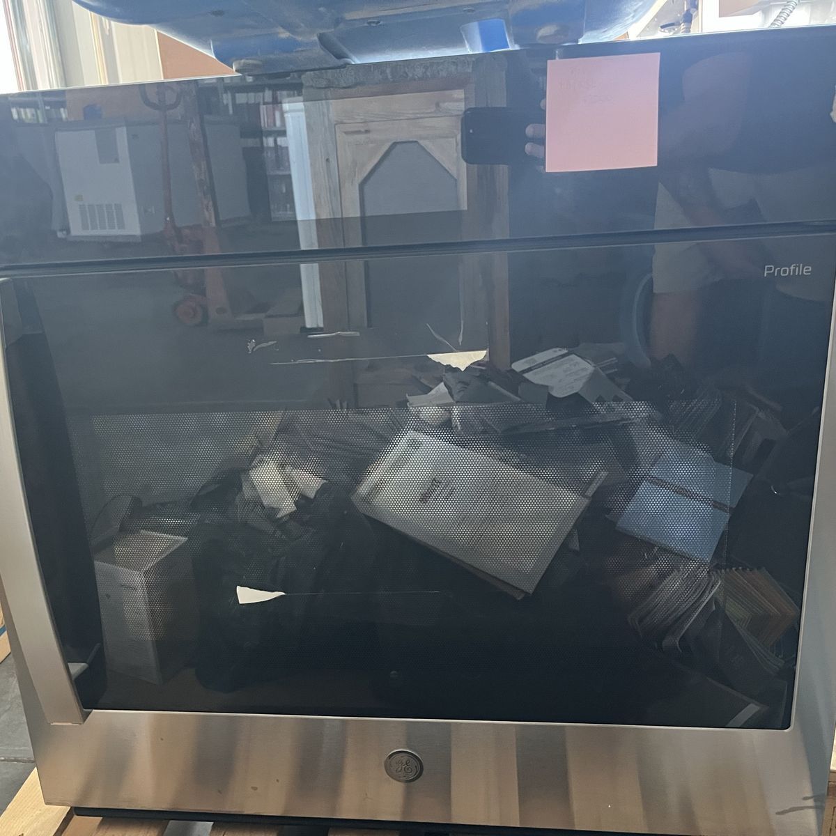 GE Profile Built-In Microwave Stainless Steel