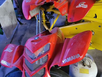 Raptor plastic for banshee