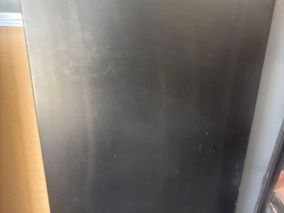 Black Laminate Desktop Slab - Ikea Lagkapten