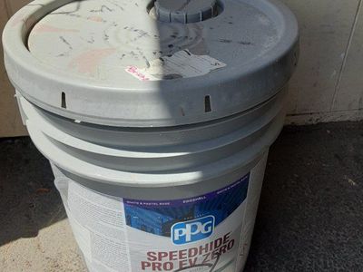 Interior Paint, Eggshell- 5 Gallon Bucket