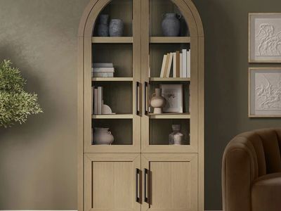 Aspen 80" Bookcase, Light Brown 1783016 #105838