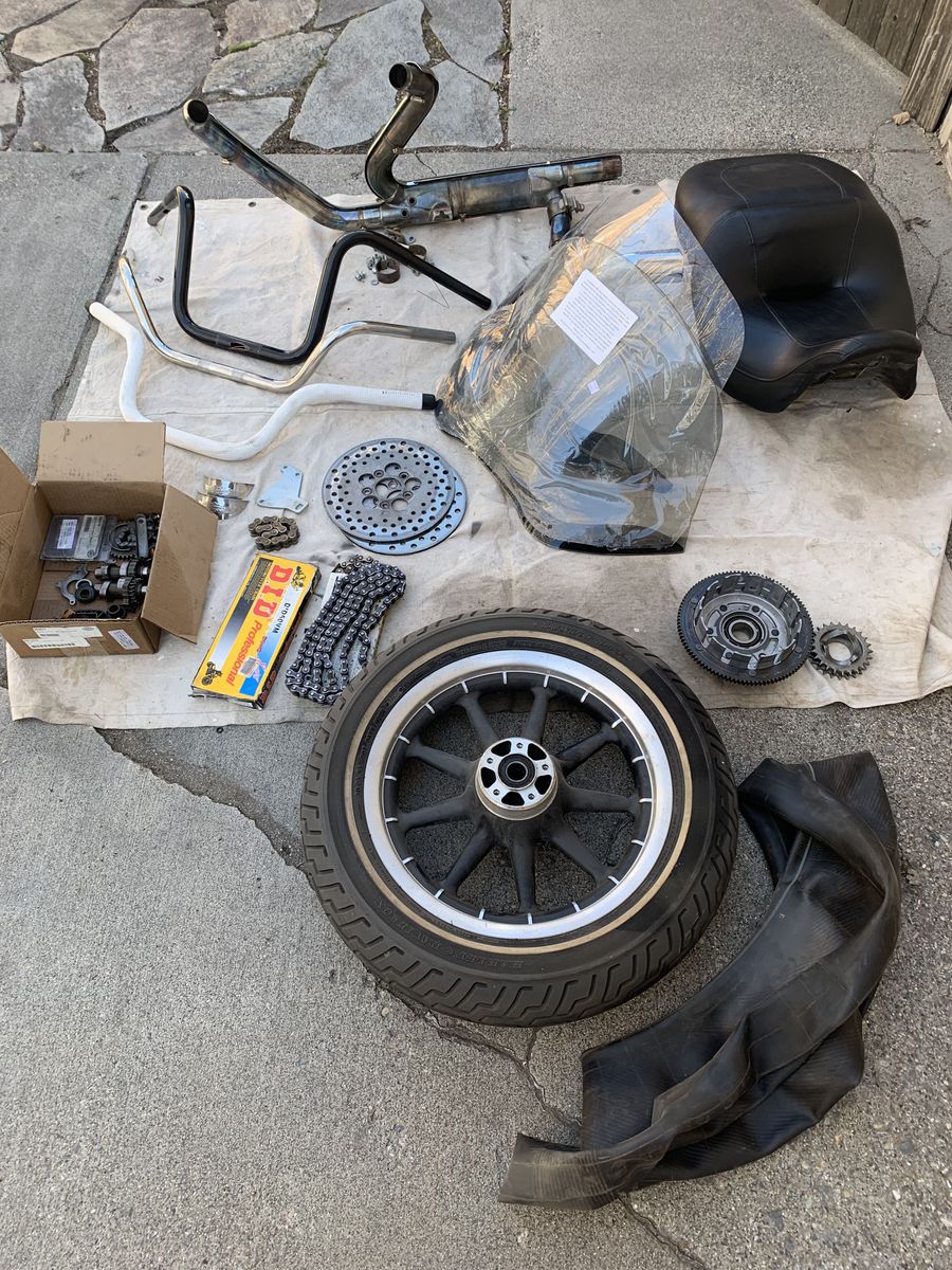 Harley Davidson parts 1980-2012