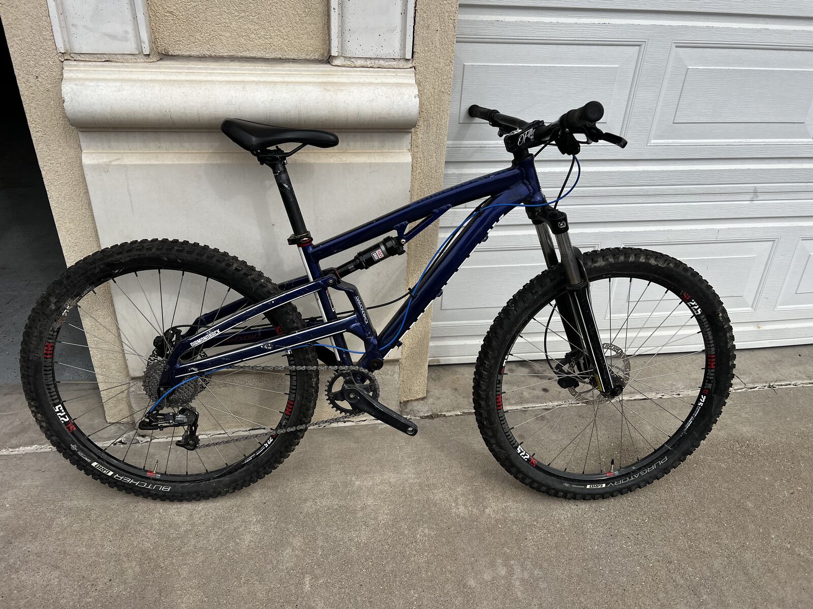 DIAMOND BACK FULL SUSPENSION MTB SMALL