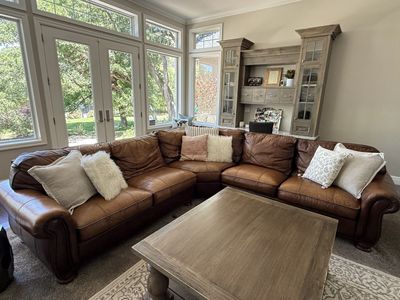 Leather Couch