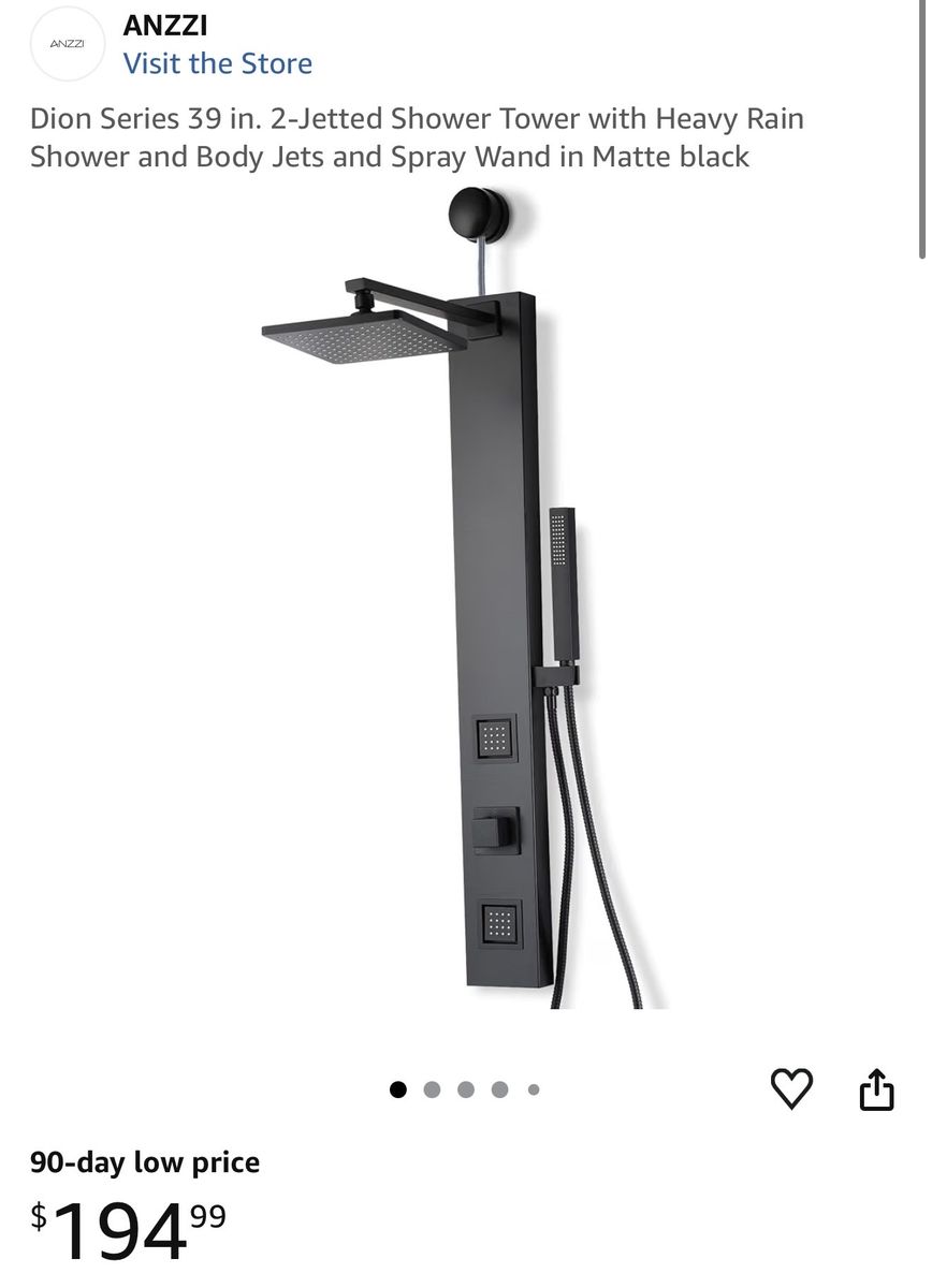 Shower tower