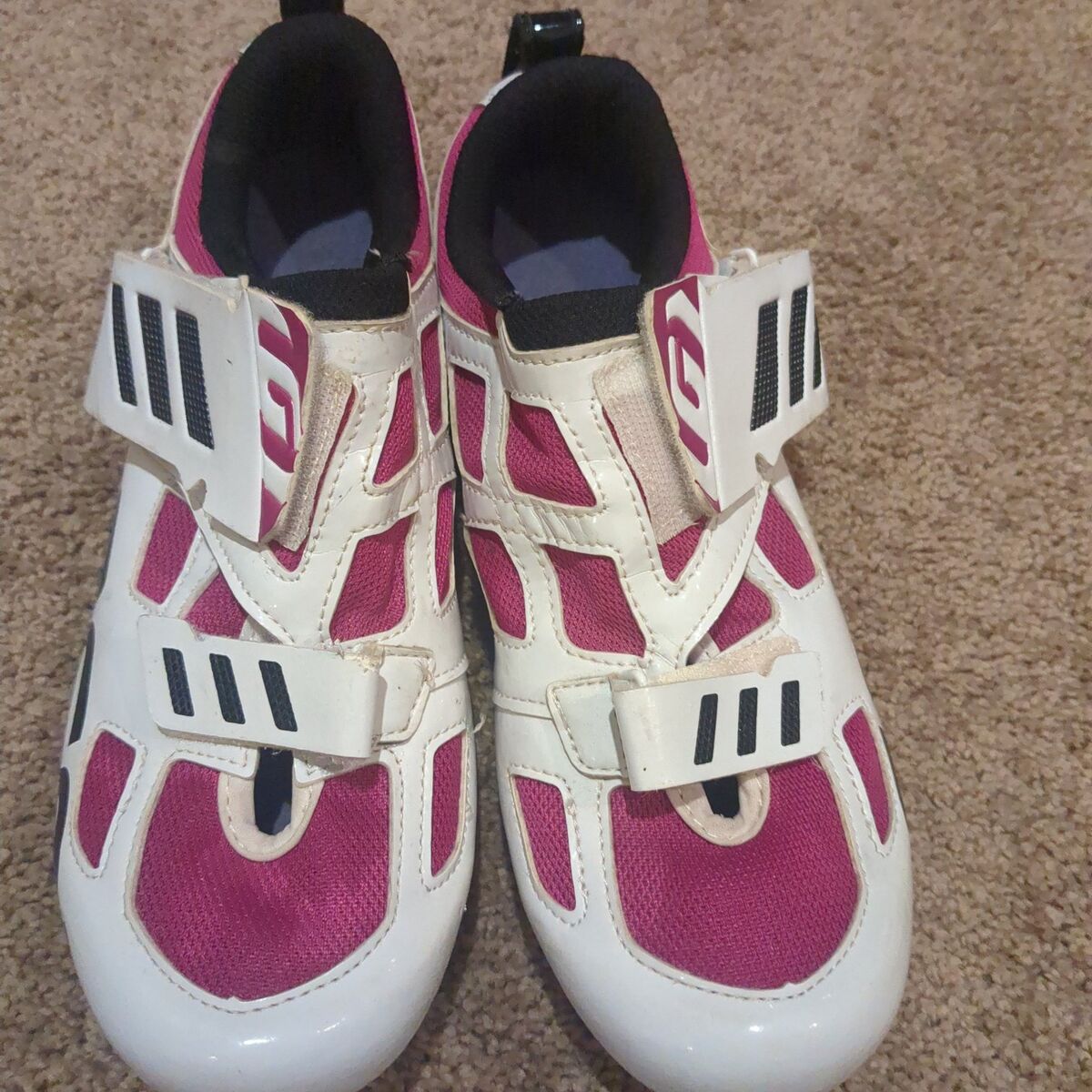 Women's Garneau ergo air cycling shoes sz EU 39