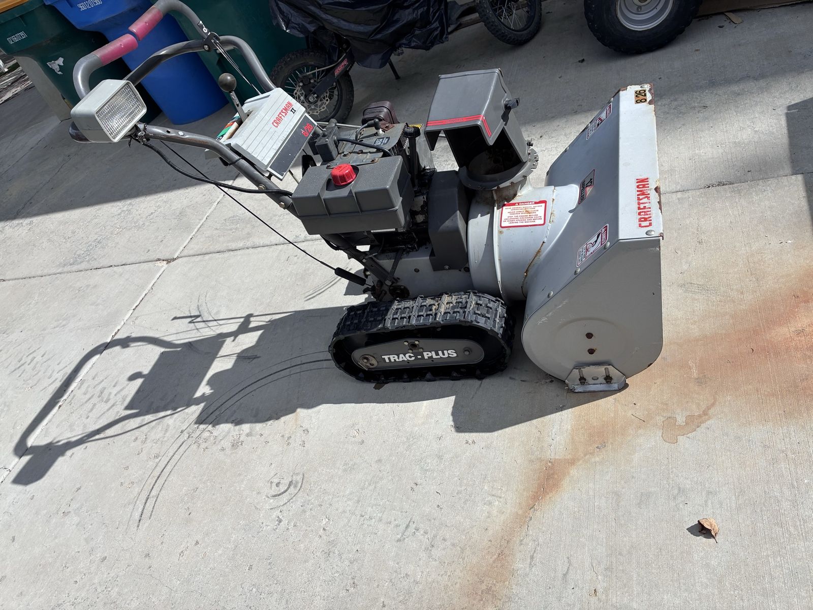 Craftsman II 8/26 Trac-Plus snow blower