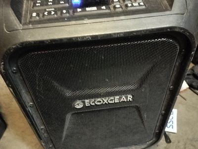 ECOXGEAR Bluetooth Speaker on Wheels – Loud Outdoor Party Speaker