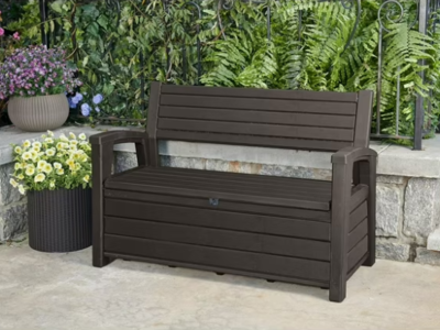 Keter Hudson Storage Bench