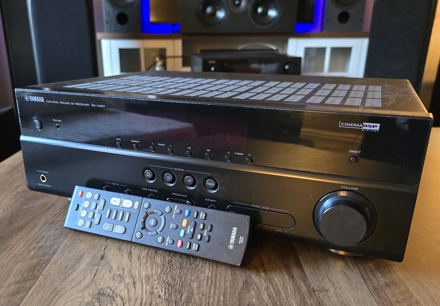 105w, 5.1 Yamaha RX-V467 Receiver. Remote Included.