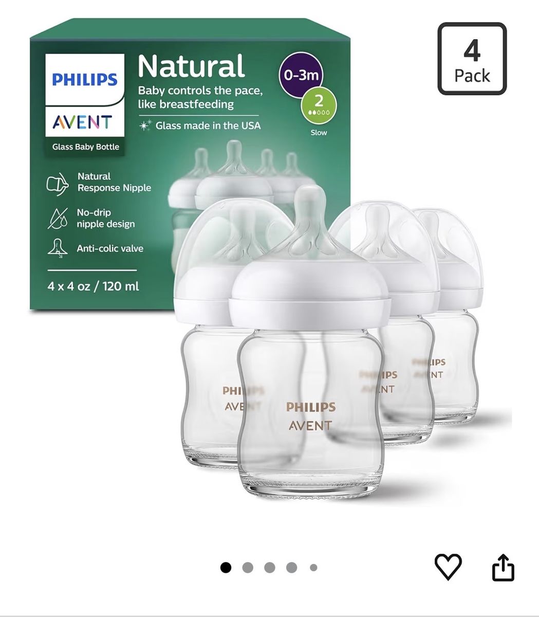 Phillips Advent Natural Glass Bottles - 4