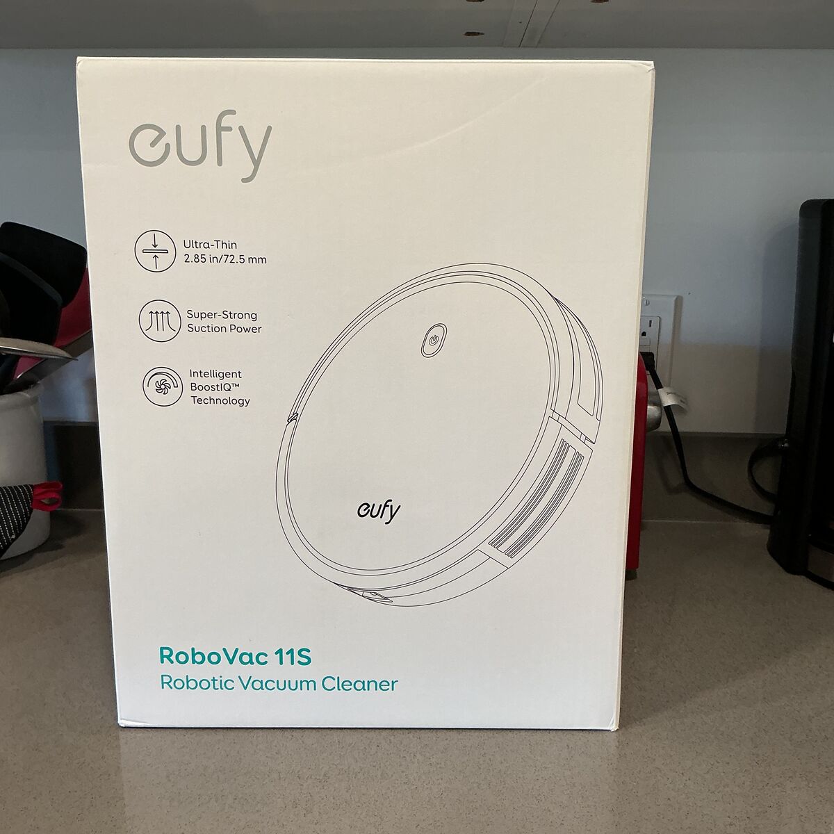 eufy BoostIQ RoboVac 11S (Slim) Hard Floors to Medium-Pile Carpets