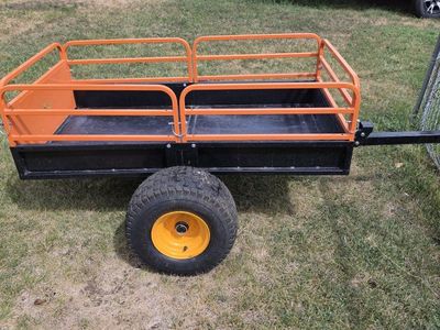Iconic Atv trailer or lawn cart