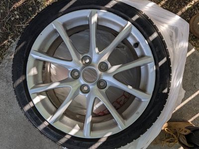 OEM 17" Mazda Miata Grand Touring Wheels with Tires (4x)