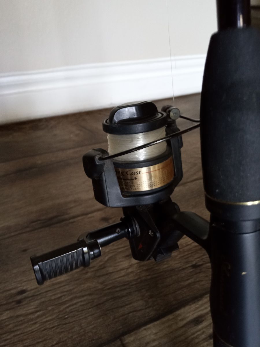 Shakespeare Long Cast Spinning Reel and Fishing Rod Combo