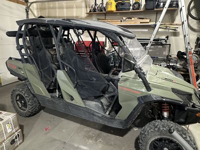 2019 Can Am COMMANDER MAX DPS 800R w/16ft Echo ATV trailer