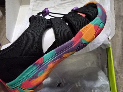 New Happy Nocnoc Women's Size EU 37 Multicolor Athletic Outdoor Sandals