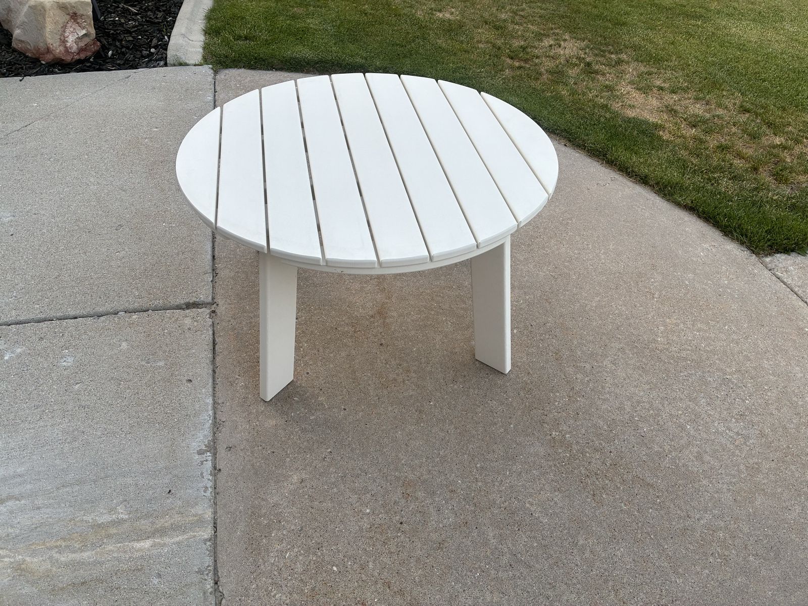 Outside Adirondack table