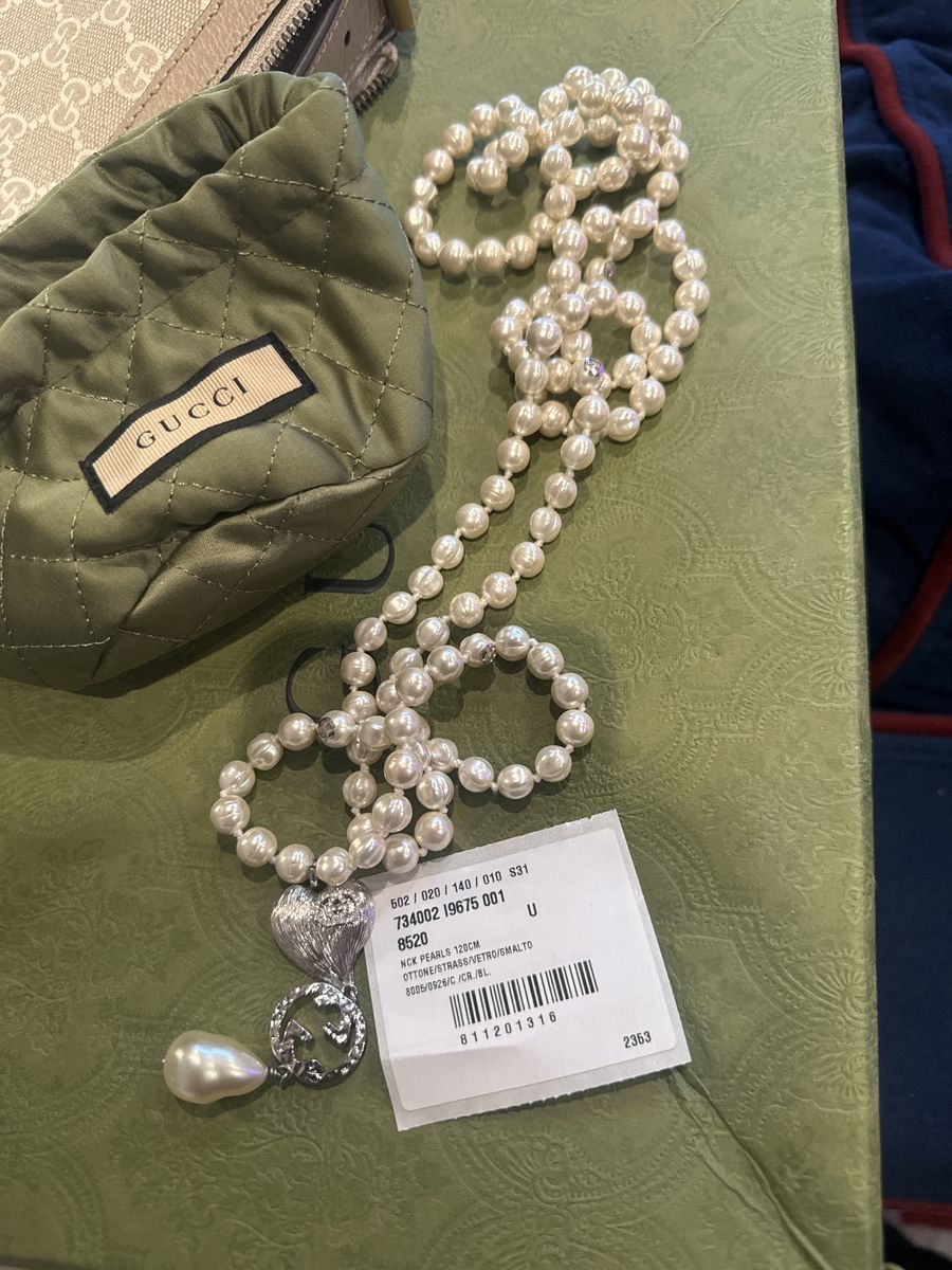 Gucci Faux Pearls
