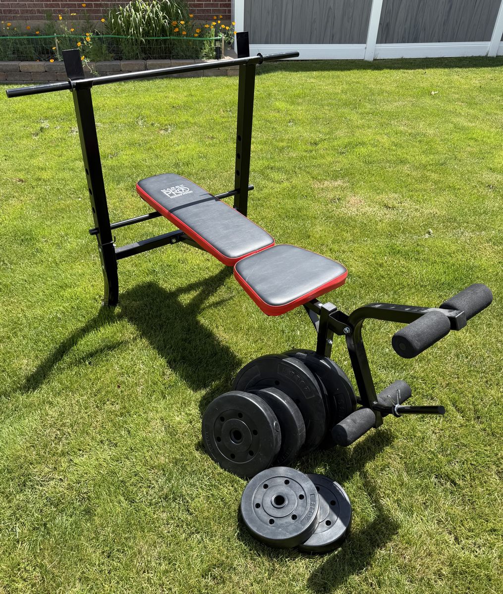 100 lbs Weight Bench Set (brand: Marcy Pro)