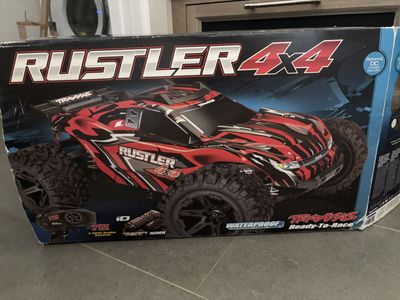 Traxxas Rustler 4x4 VXL RC Truck - Waterproof, Ready-to-Race, TQi 2.4GHz Radio NEED GONE