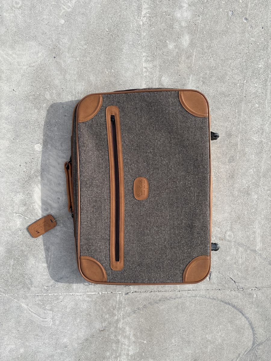 Vintage Pierre Cardin Paris New York Tweed & Leat