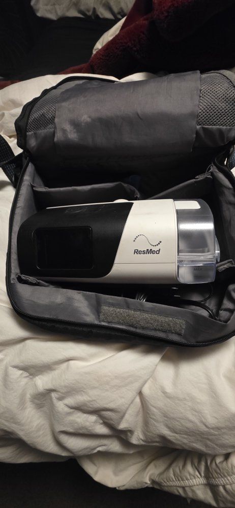 ResMed AirSense 11 AutoSet CPAP Machine w/ ClimateLineAir 11, AirFit F20 Full Face Mask & Cushion