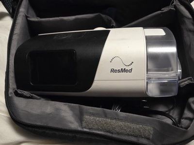 ResMed AirSense 11 AutoSet CPAP Machine w/ ClimateLineAir 11, AirFit F20 Full Face Mask & Cushion