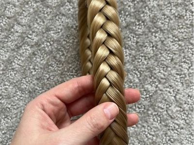 Blonde Braided Hair Headband