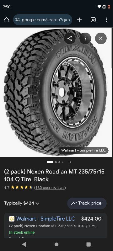 Lt 235/75/15 tires and tims | Wheels and Tires - SUV/Trucks | KSL ...