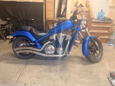 2016 Honda Fury 1300 Blue Motorcycle