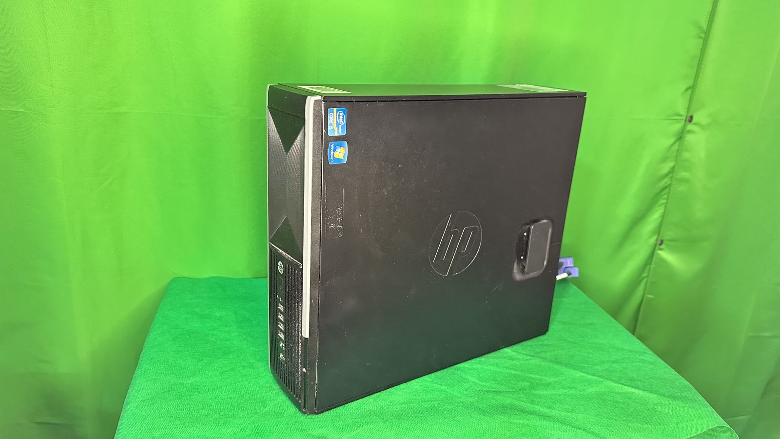 HP 6200 Pro SSF, Intel Core I5, 12 GB RAM, 120 GB SSD, 640 GB HD, Windows 11 Pro installed.