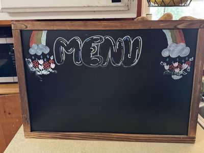 16x24 magnetic chalkboard.