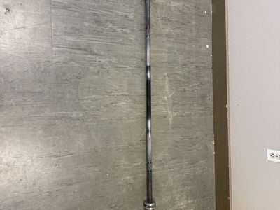 GETRXD OBG-86BZ Olympic Barbell - 45lb, Chrome Finish