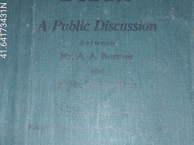The Bunner-Rich Debate 1912