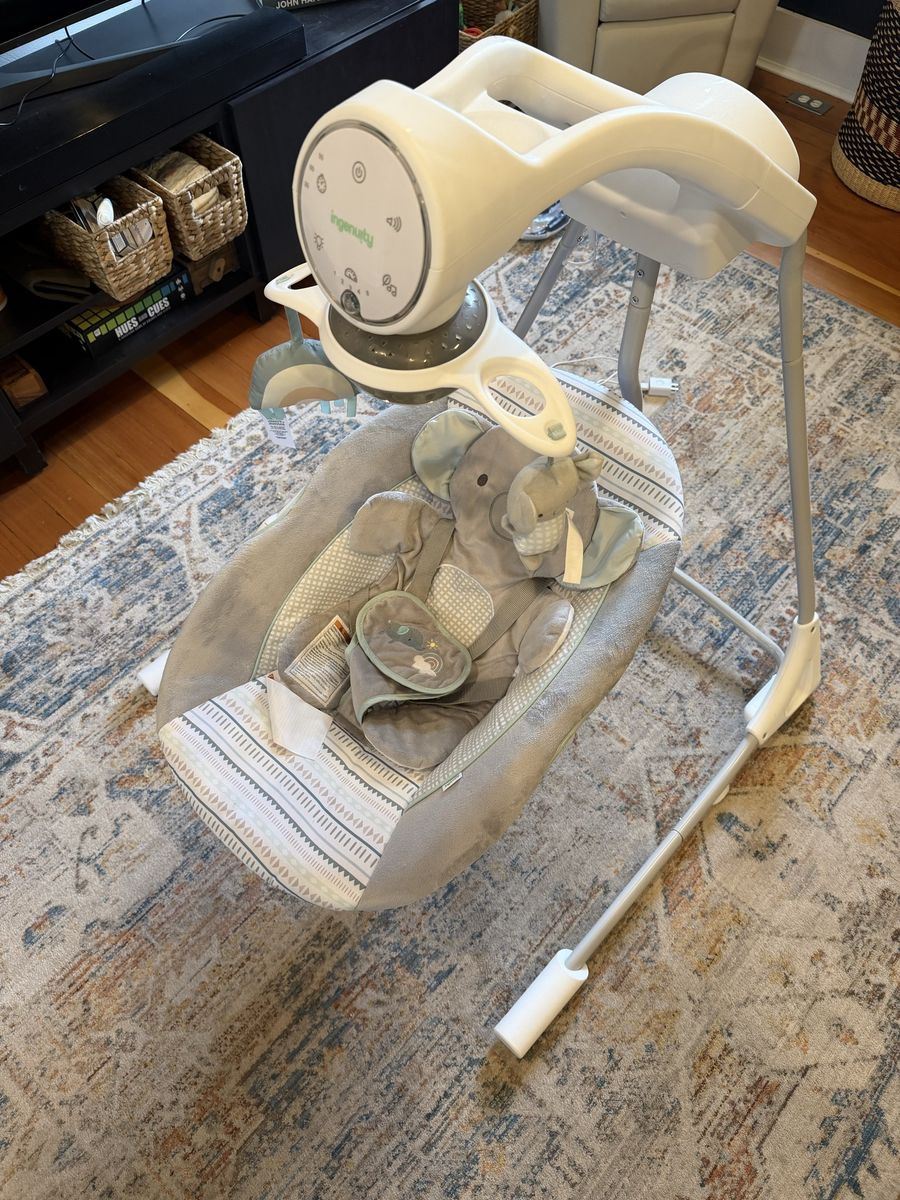 Ingenuity InLighten Soothing Swing - Barely Used, In Great Shape