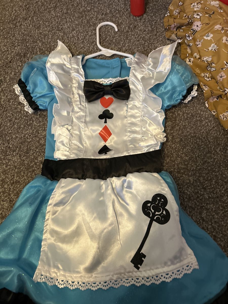 Alice in wonderland costume 3T