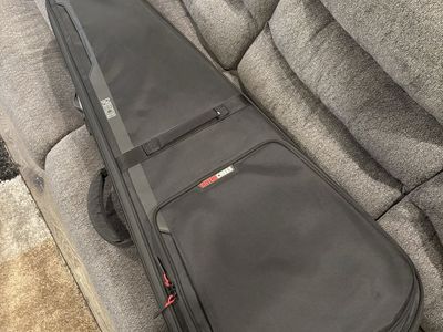 Gator Icon Series Electric Guitar Gig Bag - Black, Durable, Padded Protection