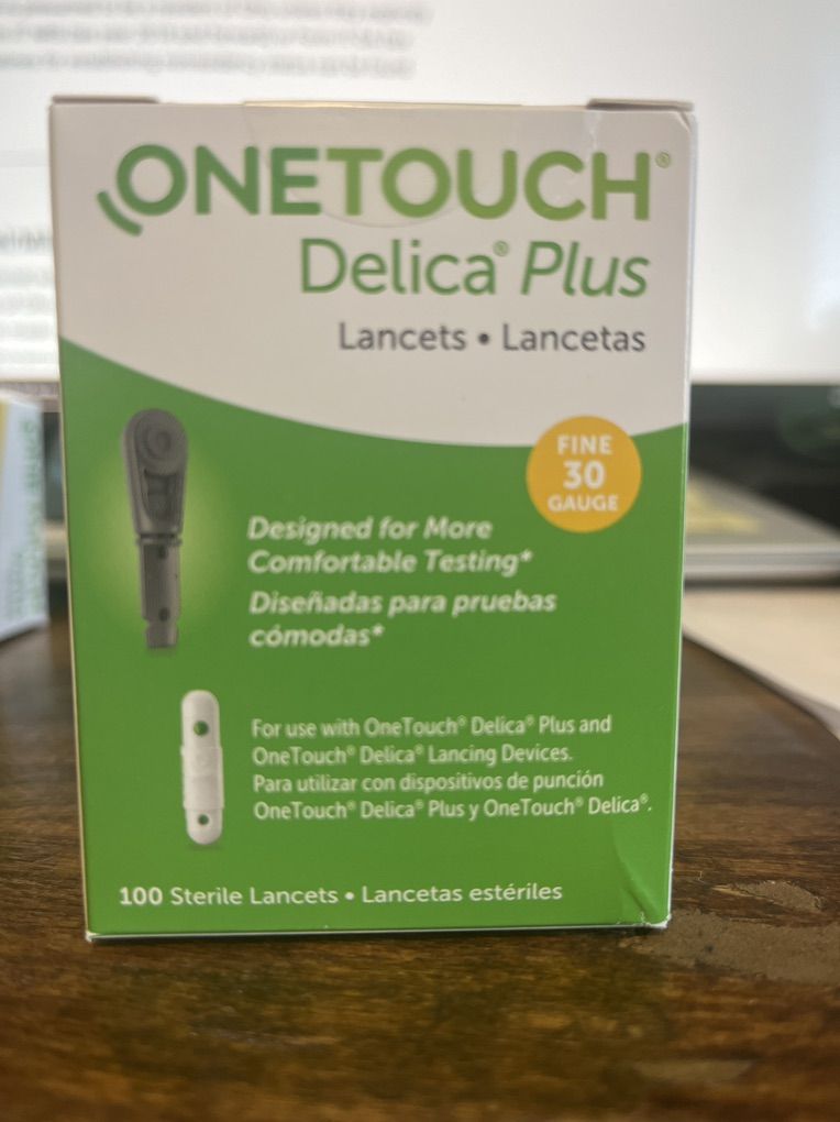 One Touch Delica plus Lancets
