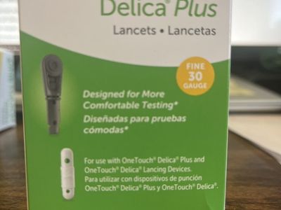 One Touch Delica plus Lancets
