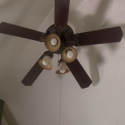 Ornate ceiling fan